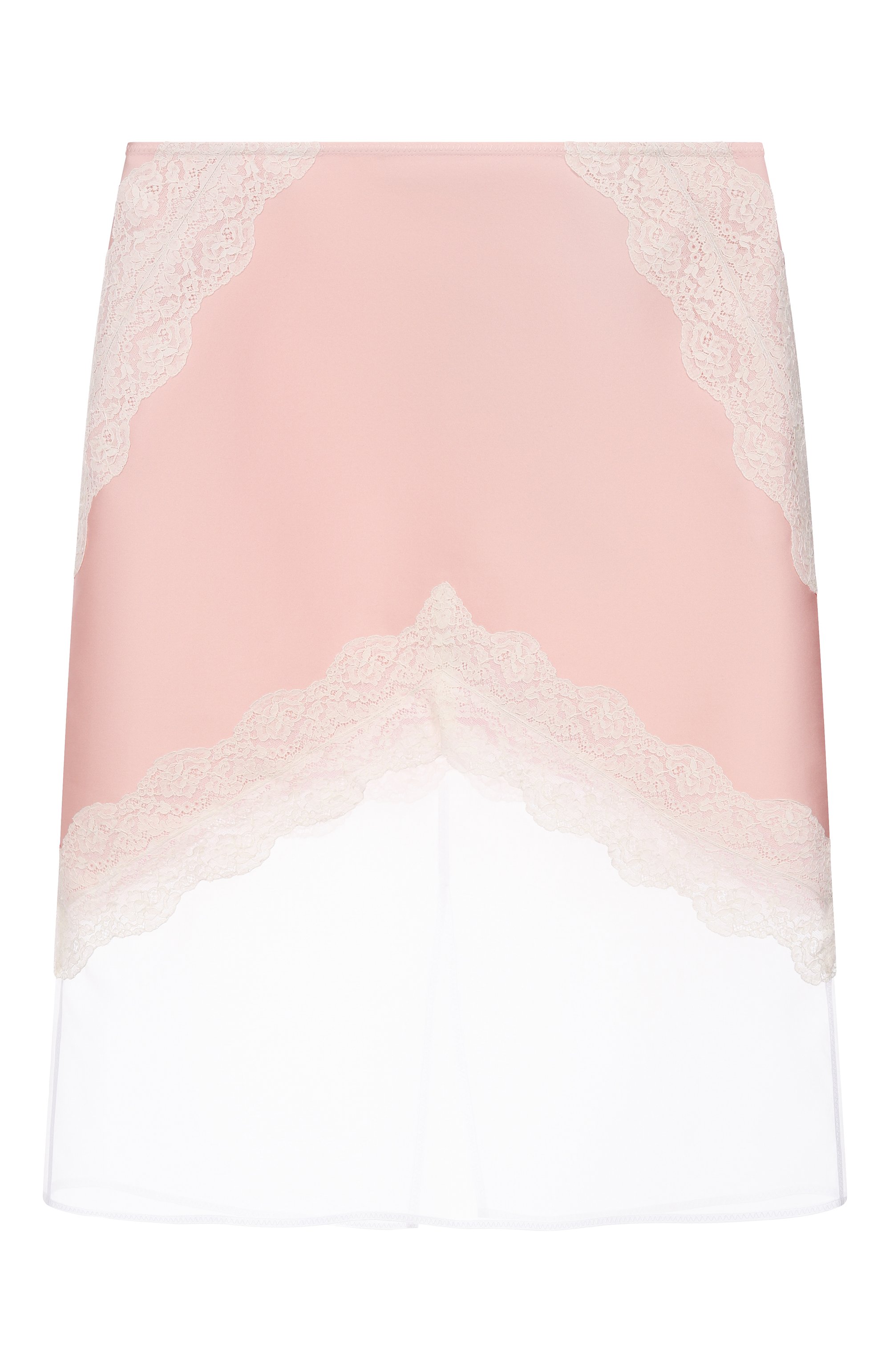 Юбка JIL SANDER светло-розового цвета по цене 270500 руб., арт. J03MA0257/J55099, фото 1 Юбка JIL SANDER, арт. J03MA0257/J55099, фото 1