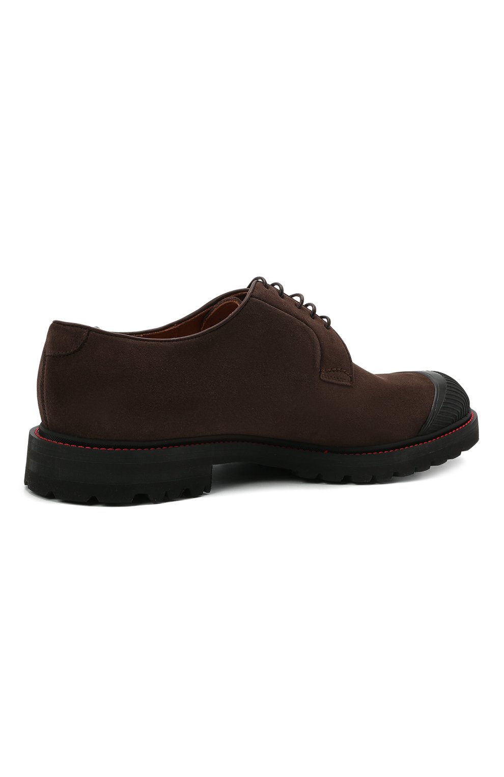 Замшевые дерби KITON, арт. USSR0BEN00689, фото 4