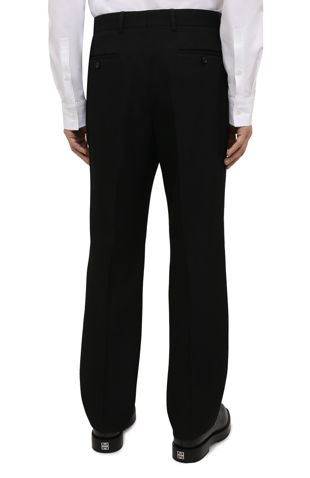 Шерстяные брюки BURBERRY, арт. 8045466, фото 4