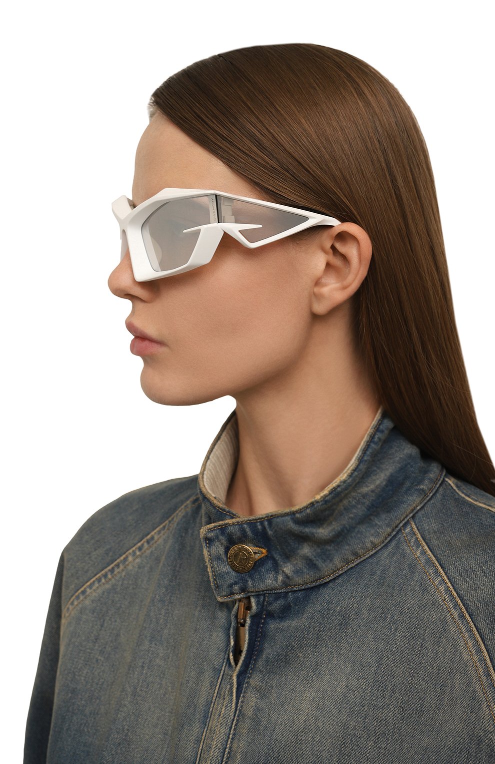Солнцезащитные очки GIVENCHY белого цвета по цене 87600 руб., арт. GV40049U 21C, фото 2 Солнцезащитные очки GIVENCHY, арт. GV40049U 21C, фото 2