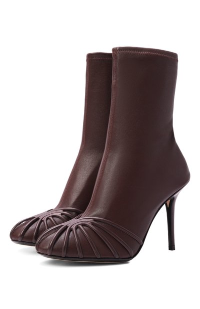 Женские кожаные ботильоны karen 95 ALEVI MILANO, арт. L26S7004.R.1044301/NAPPA STRETCH