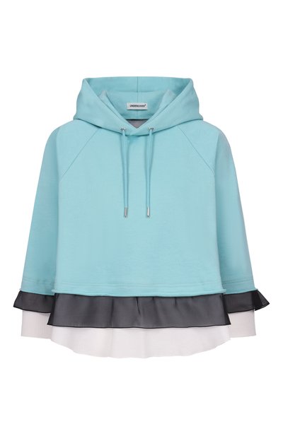 Женский к омбинированное худи UNDERCOVER, арт. UP1F1809