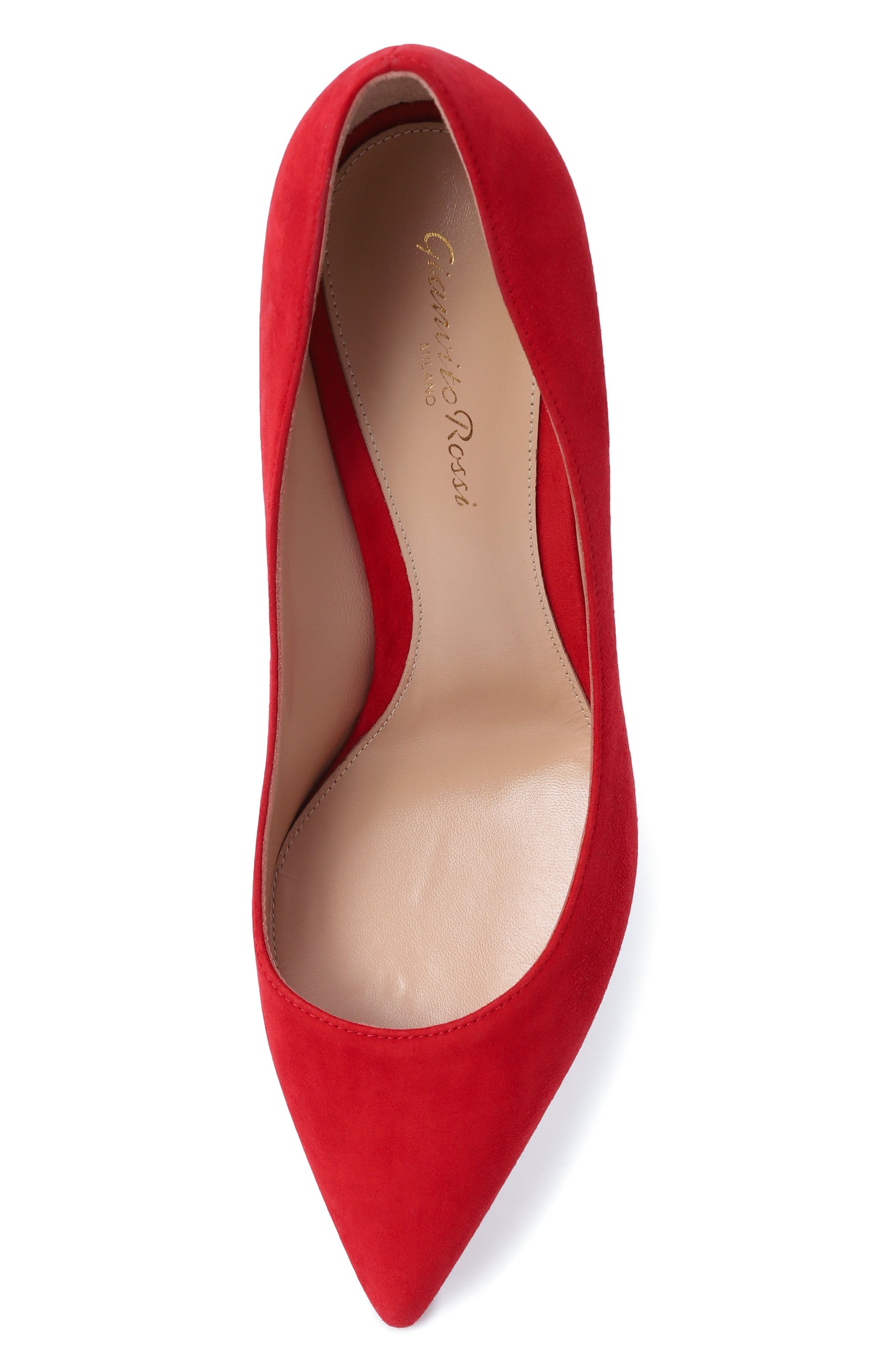 Замшевые туфли gianvito 70 GIANVITO ROSSI, арт. G26770.70RIC.CAMTABS, фото 6