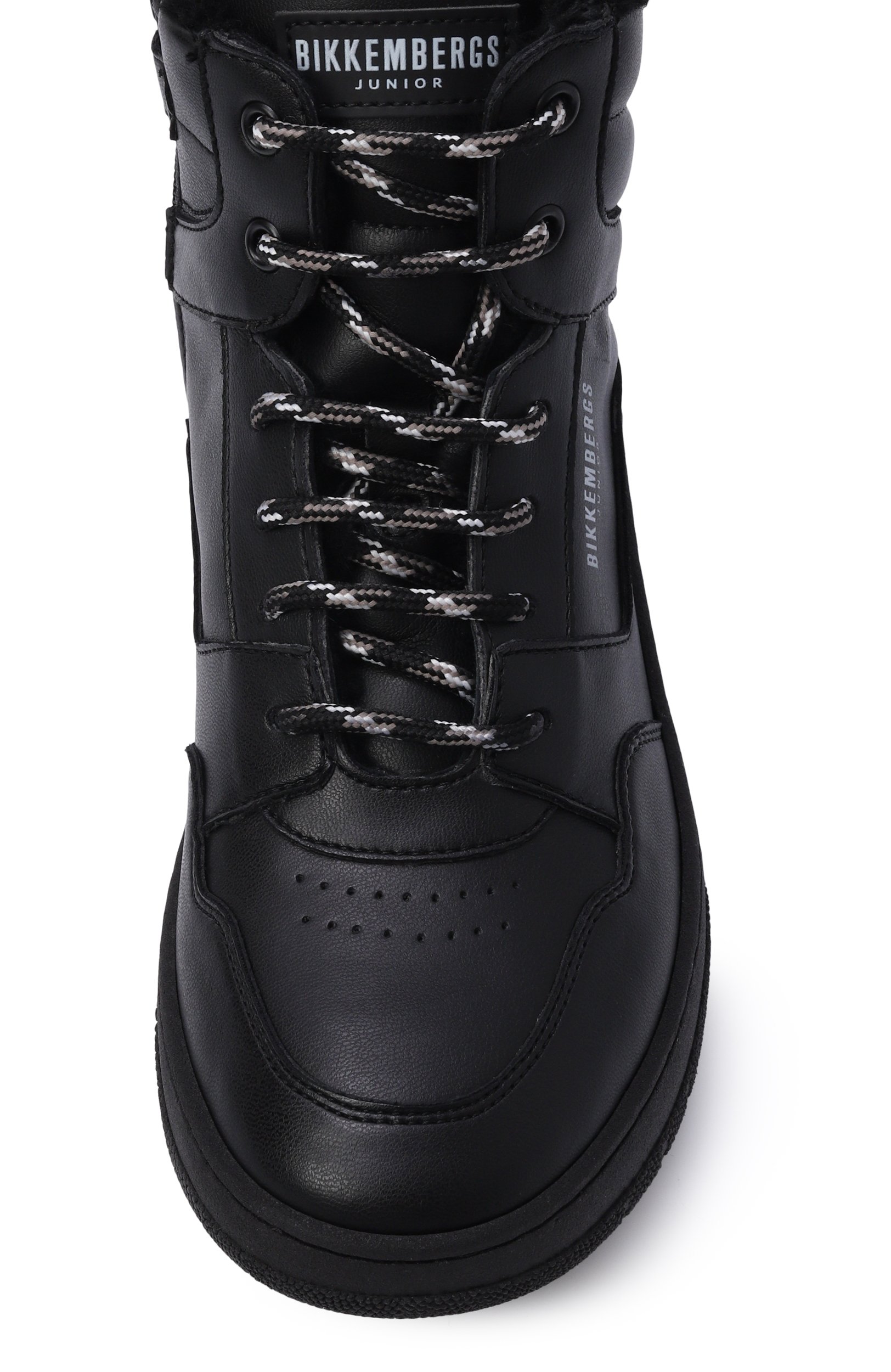 Утепленные ботинки DIRK BIKKEMBERGS черного цвета по цене 28450 руб., арт. K4B9-21967/0445_001, фото 4 Утепленные ботинки DIRK BIKKEMBERGS, арт. K4B9-21967/0445_001, фото 4