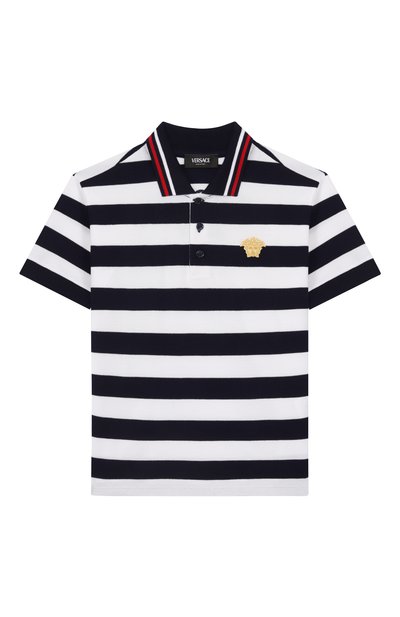 Хлопковое поло VERSACE, арт. 1000126/1A09735, фото 1