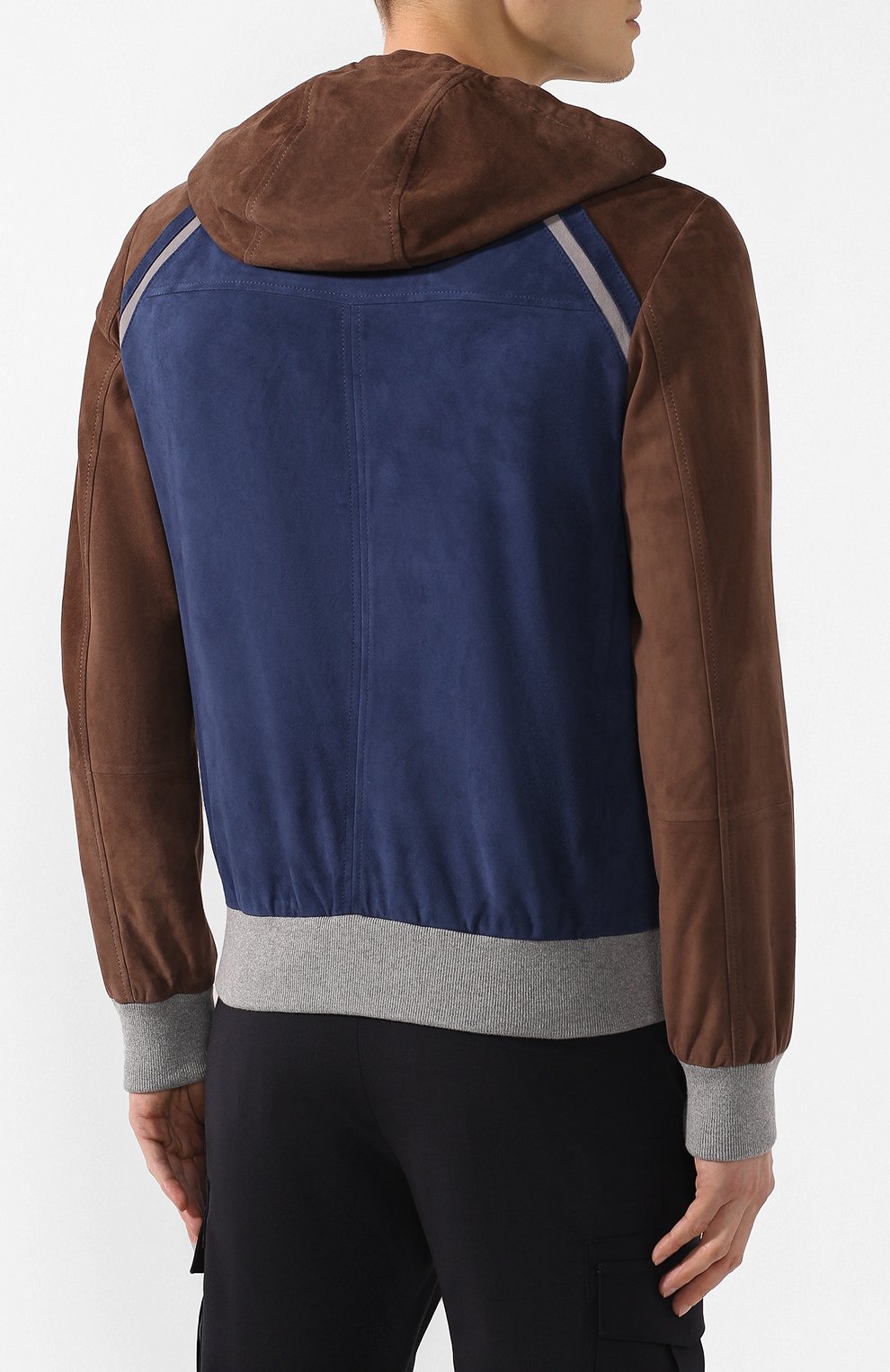 Замшевый бомбер ELEVENTY PLATINUM, арт. A75GBTA21 PEL0A011, фото 4