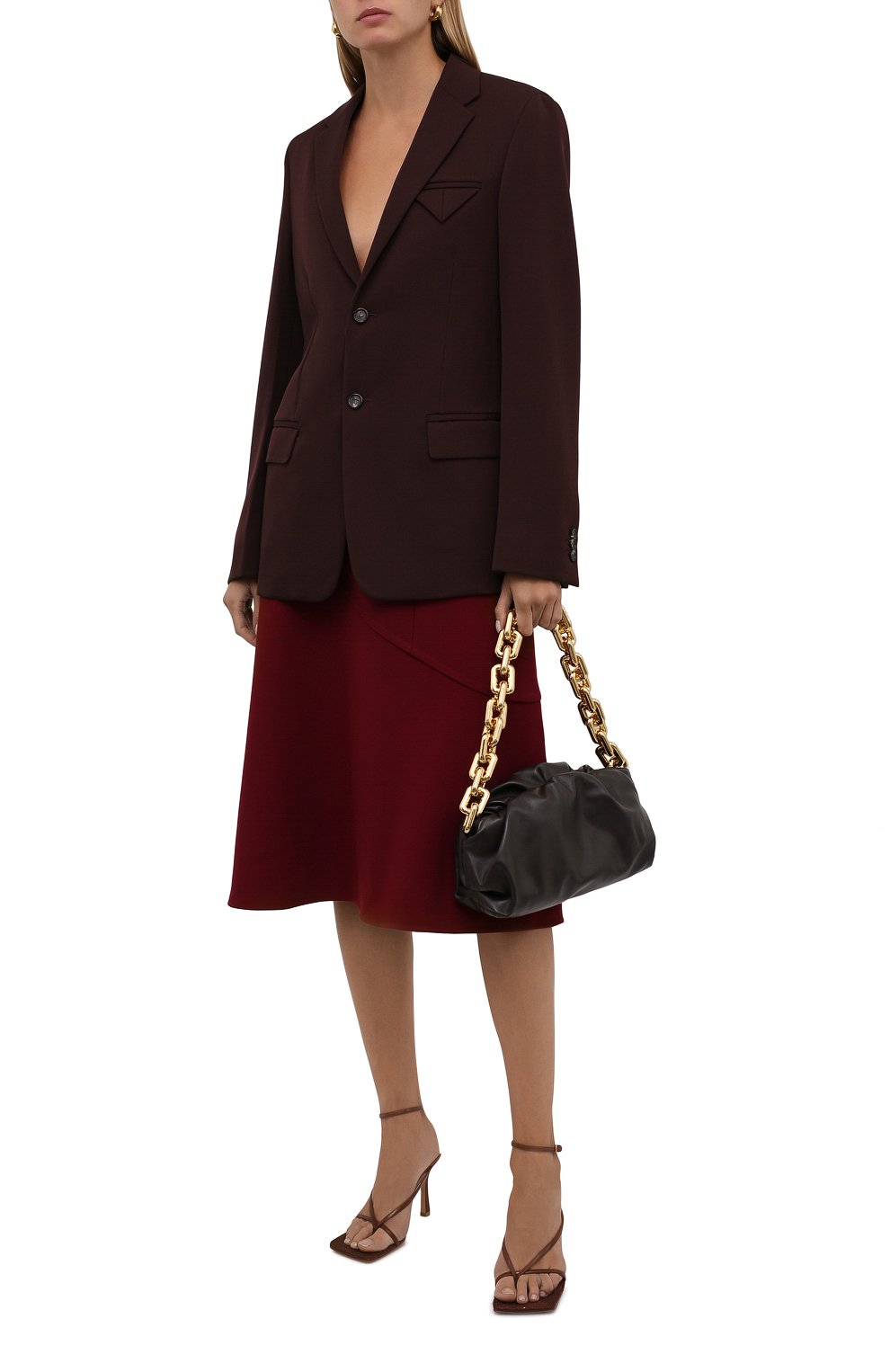 Шерстяная юбка JIL SANDER, арт. JSWT356303-WT200400, фото 2