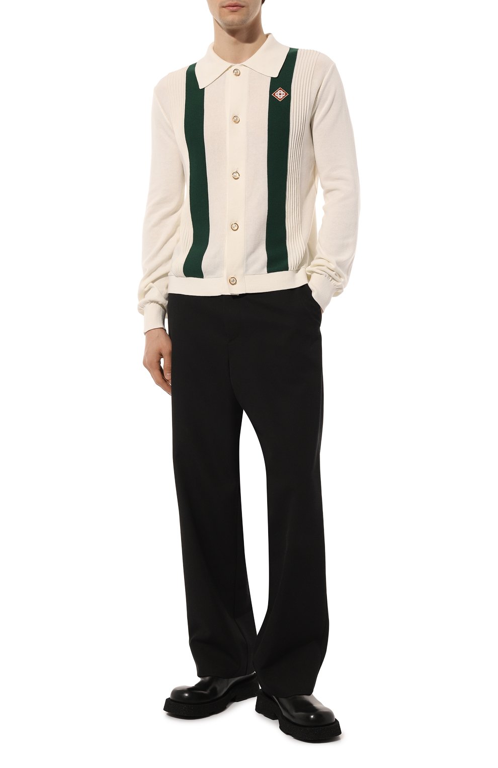 Хлопковый кардиган CASABLANCA, арт. MS23-KW-291-01, фото 2