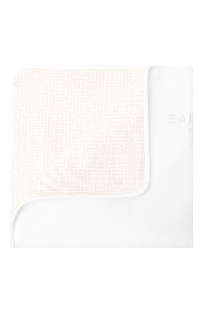 Хлопковый плед BALMAIN, арт. BY0620