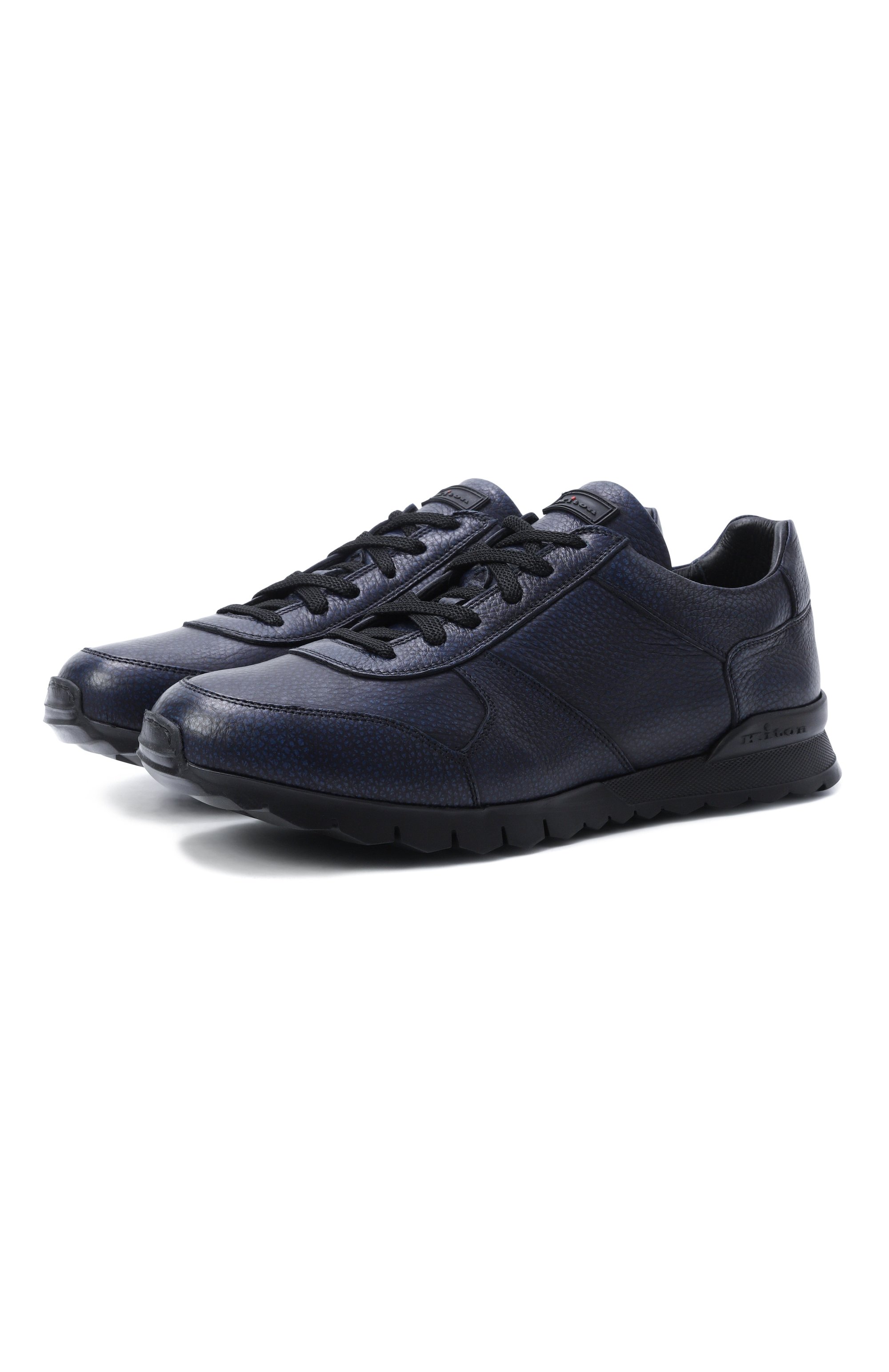 Кожаные кроссовки KITON, арт. USSA114N00126, фото 1