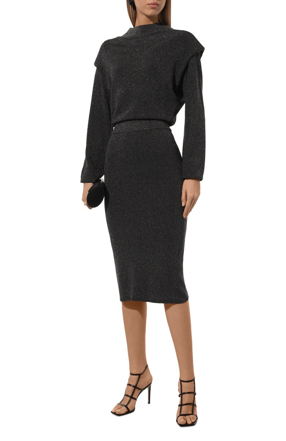 Платье IRO серого цвета по цене 47450 руб., арт. WM33ARISTA, фото 2 Платье IRO, арт. WM33ARISTA, фото 2