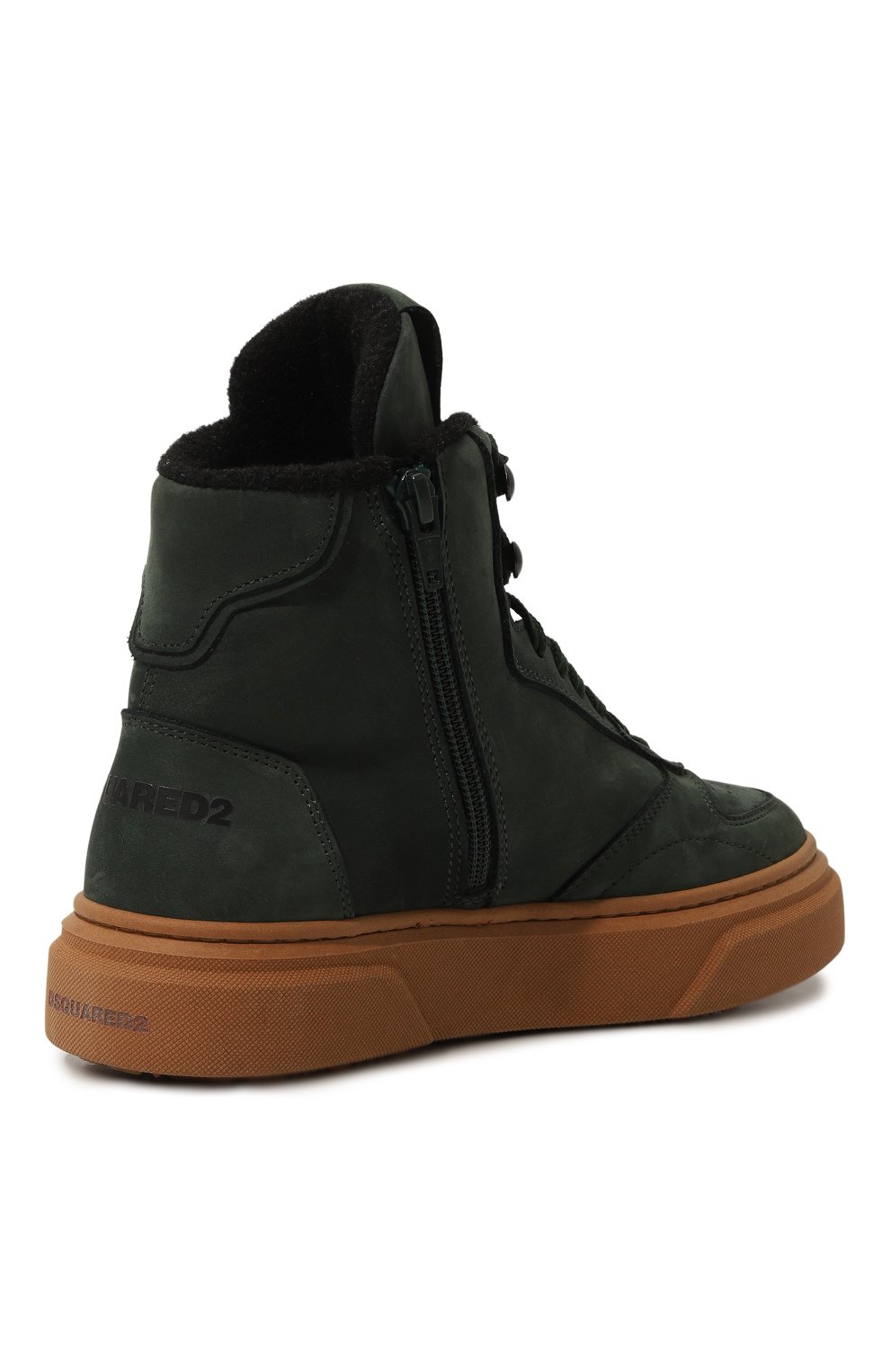 Замшевые кеды DSQUARED2, арт. 79308/35-41, фото 3