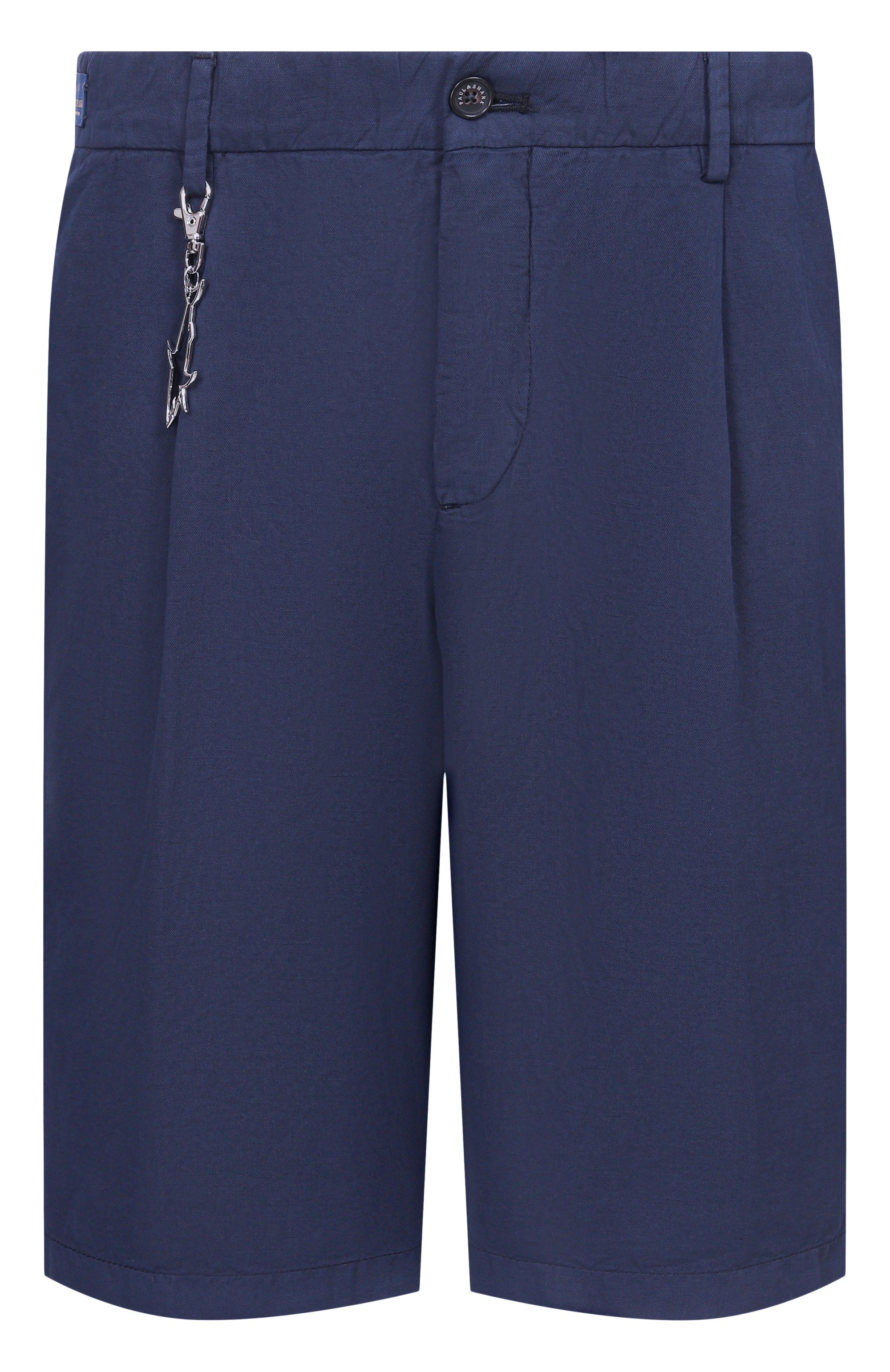 Шорты из хлопка и льна PAUL&SHARK, арт. 25414034, фото 1