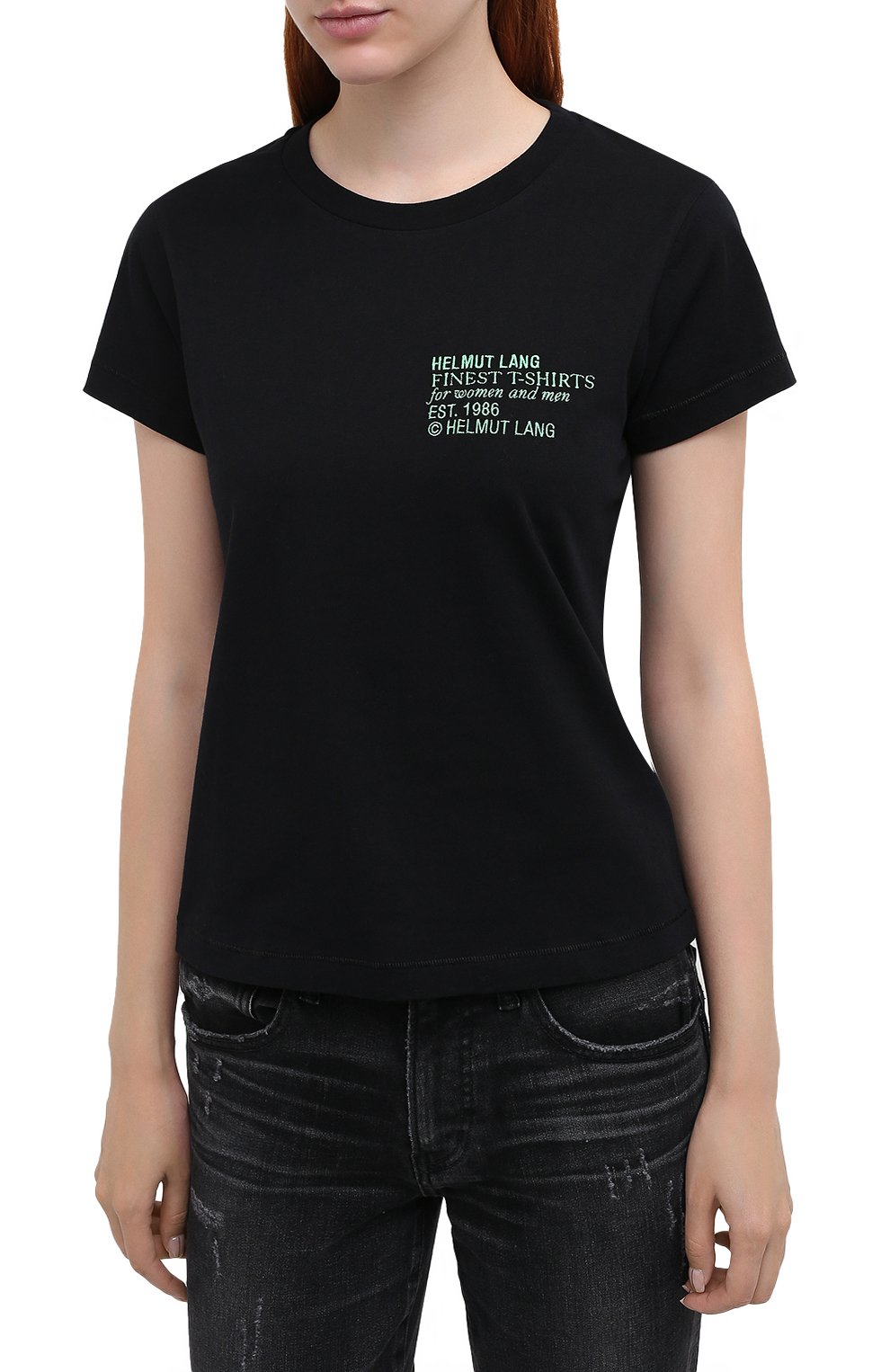 Хлопковая футболка HELMUT LANG, арт. K06DW504, фото 3