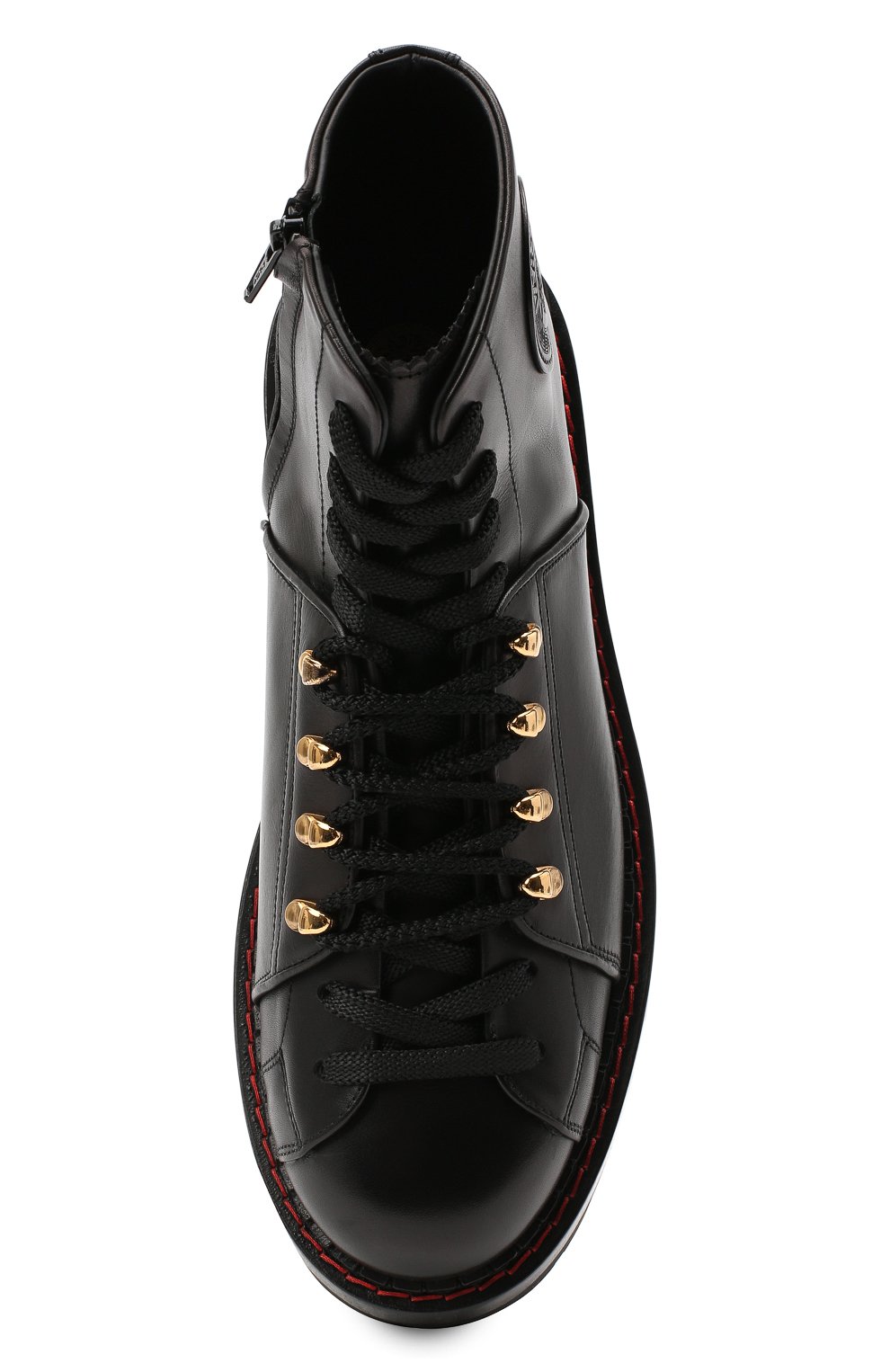 Кожаные ботинки VERSACE, арт. DSU8245/DVTAAG, фото 5