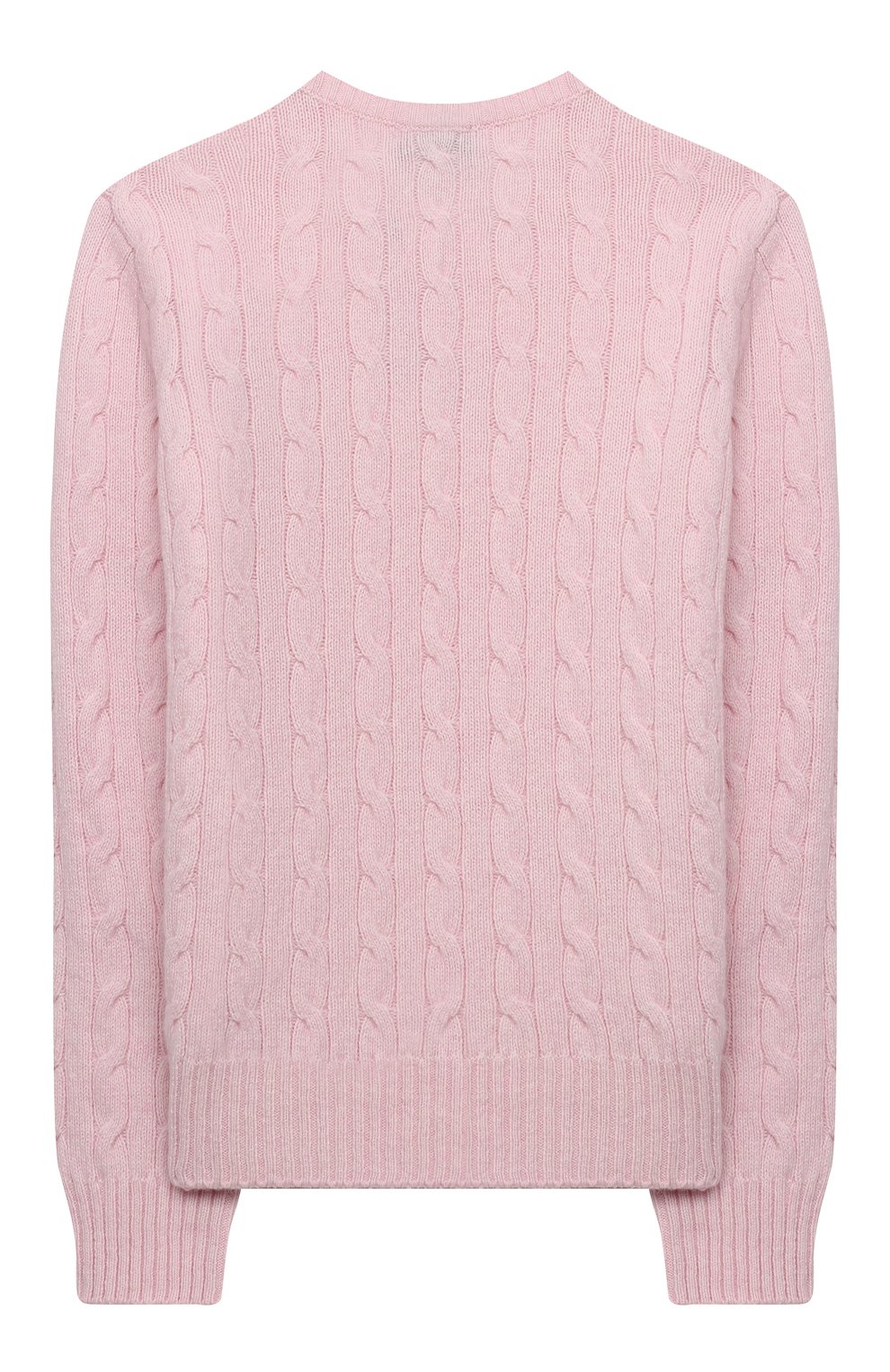 Шерстяной пуловер RALPH LAUREN светло-розового цвета по цене 16300 руб., арт. 313702223, фото 2 Шерстяной пуловер RALPH LAUREN, арт. 313702223, фото 2