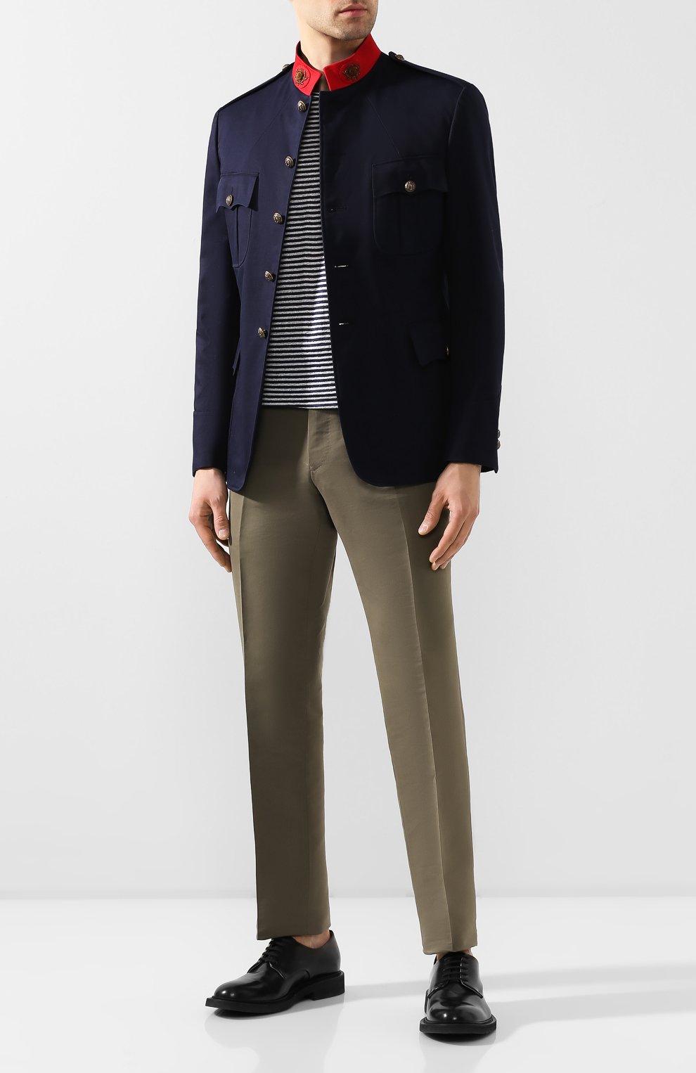 Хлопковый пиджак RALPH LAUREN, арт. 798798025, фото 2