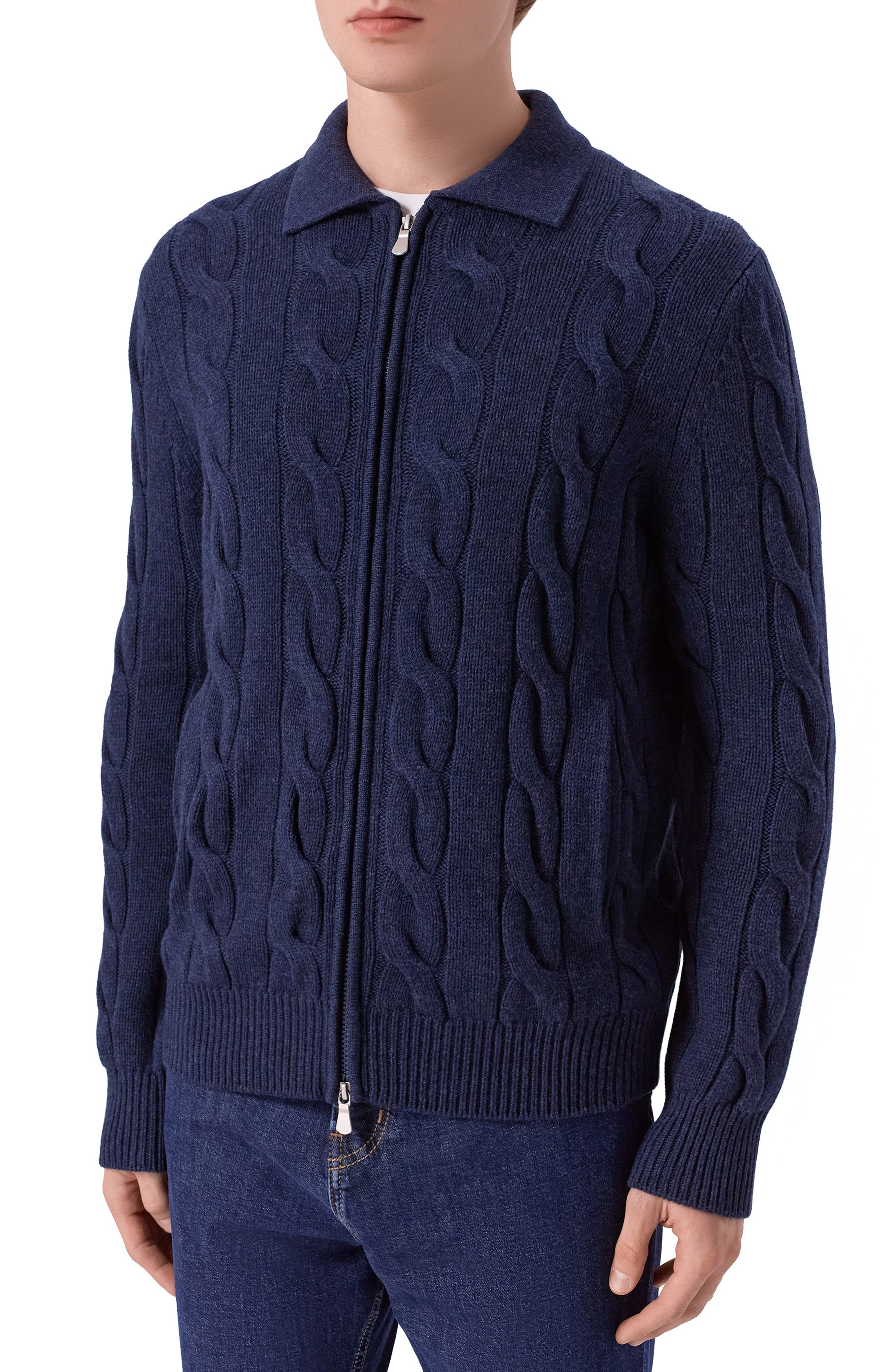 Кардиган из шерсти и кашемира GRAN SASSO, арт. 13180/19652, фото 3