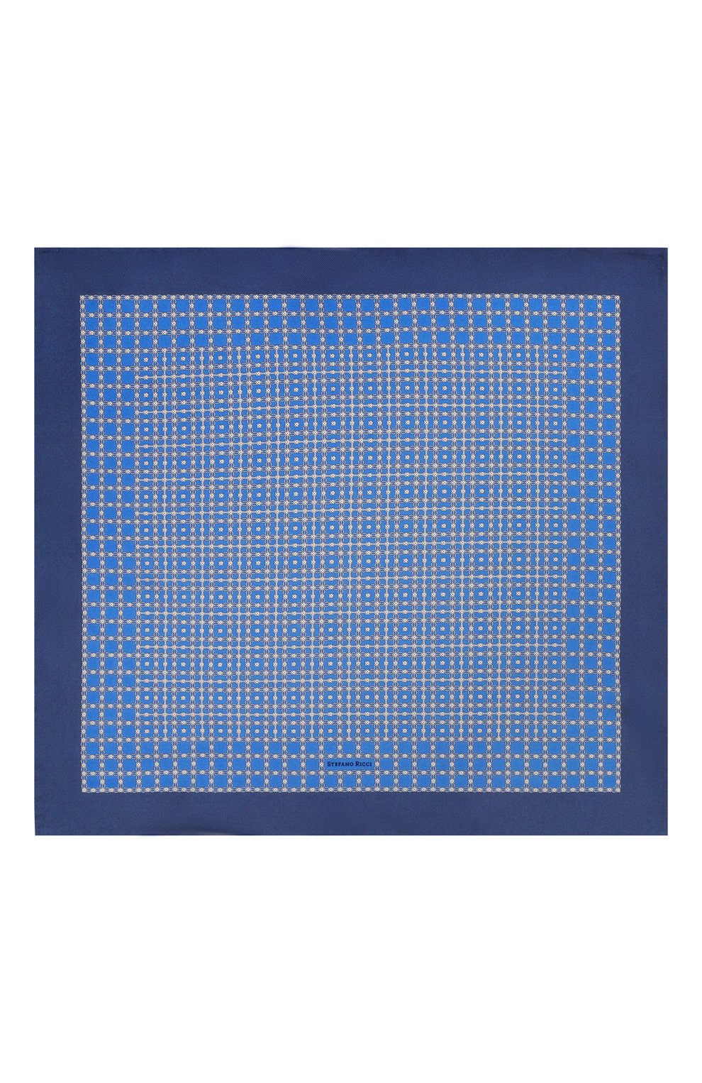 Комплект из галстука и платка STEFANO RICCI голубого цвета по цене 49300 руб., арт. DH/51100, фото 7 Комплект из галстука и платка STEFANO RICCI, арт. DH/51100, фото 7