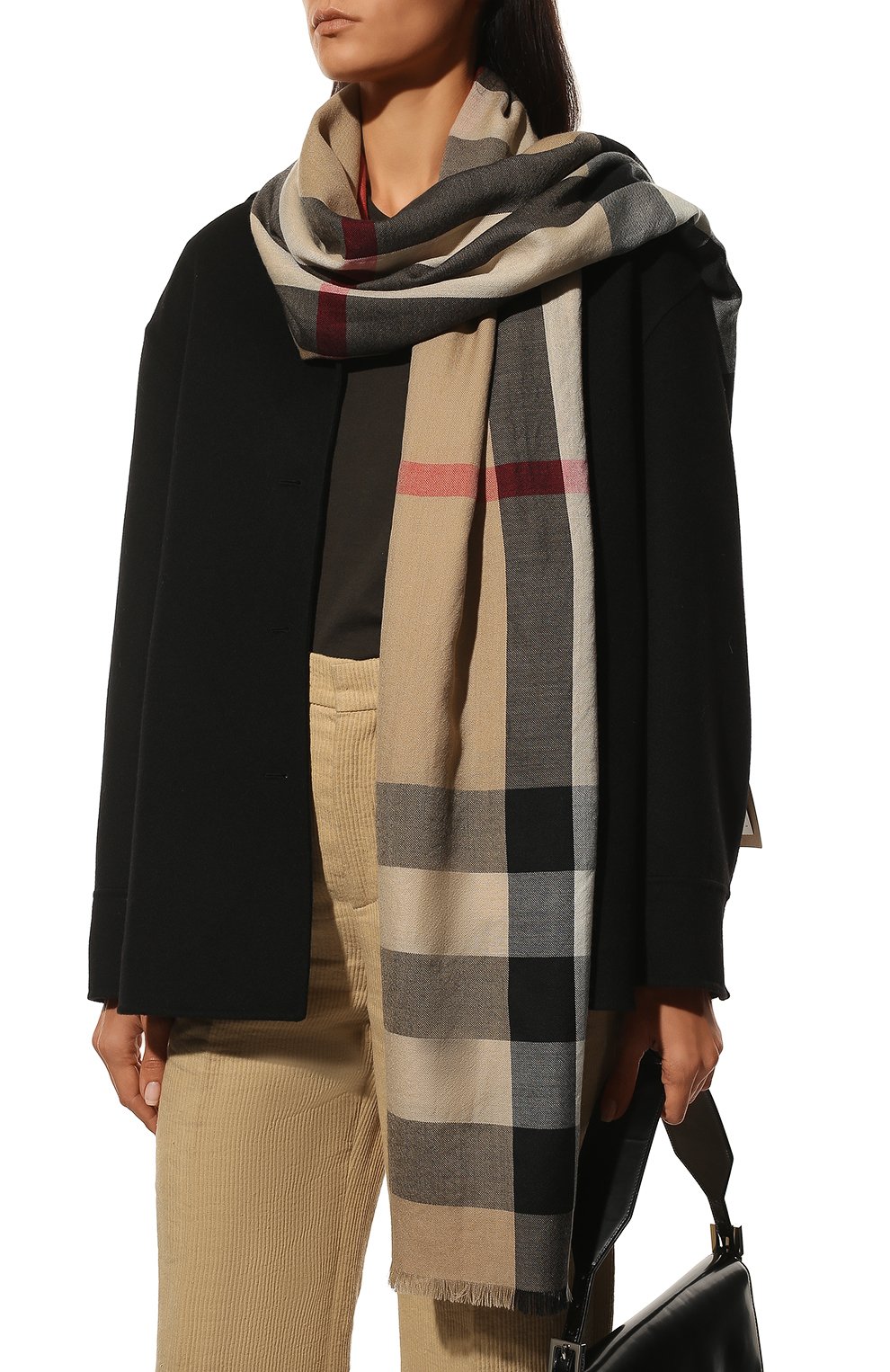 Кашемировый шарф BURBERRY, арт. 8024500, фото 2