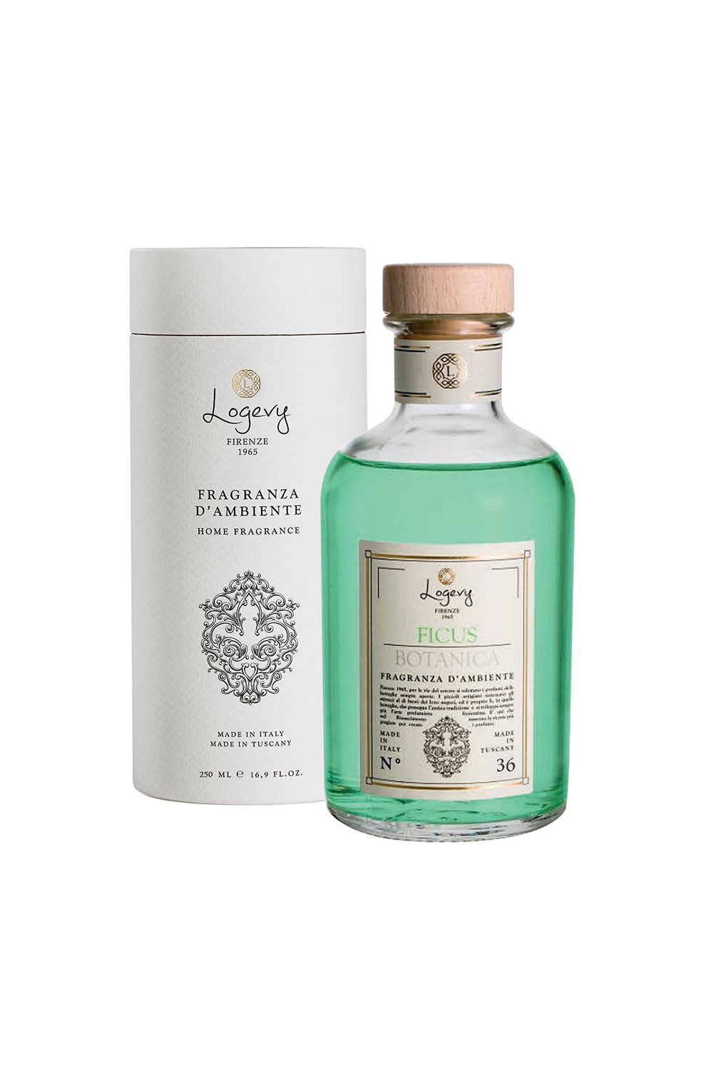 Диффузор ficus botanica / "листья фикуса" (250ml) LOGEVY FIRENZE 1965, арт. 8050519371964, фото 3