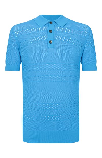 Мужская поло из вискозы DRIES VAN NOTEN, арт. 021217/3701