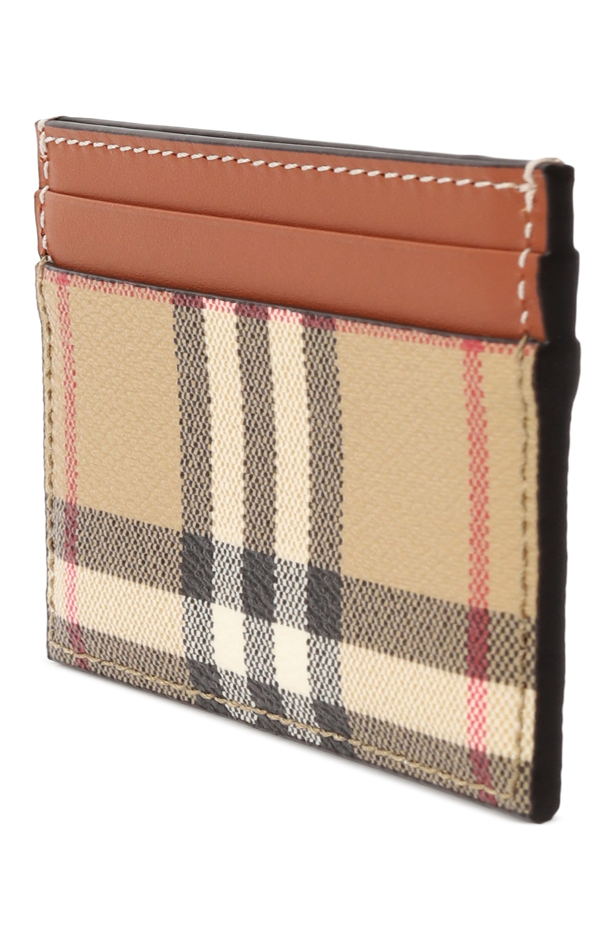 Футляр для кредитных карт BURBERRY бежевого цвета по цене 28100 руб., арт. 8094426, фото 2 Футляр для кредитных карт BURBERRY, арт. 8094426, фото 2