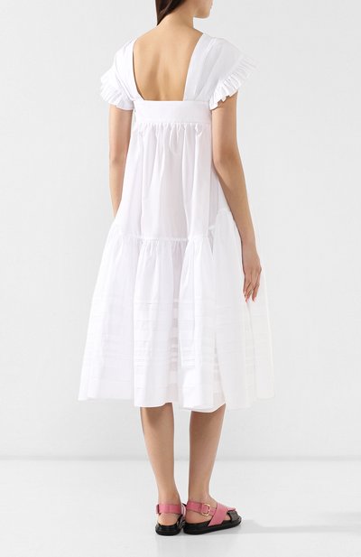 Хлопковое платье CECILIE BAHNSEN, арт. SS19-0012, фото 4