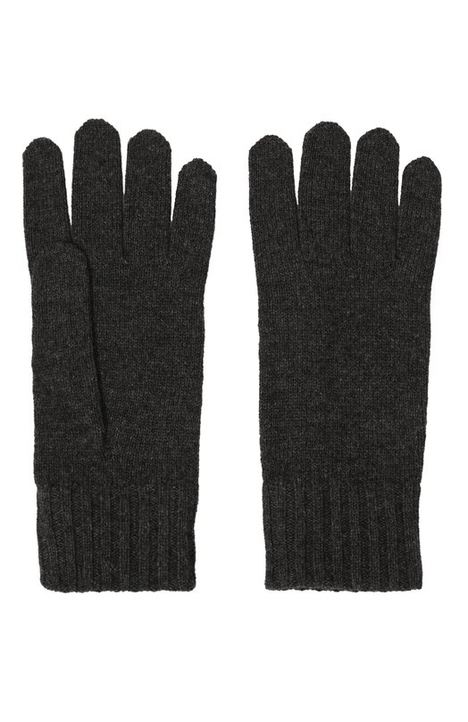 Кашемировые перчатки malo Серый, фото 3