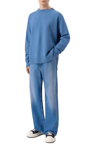 Джинсы over DOLCE & GABBANA синего цвета по цене 98950 руб., арт. GP15ND/G8NU8, фото 2 Джинсы over DOLCE & GABBANA, арт. GP15ND/G8NU8, фото 2