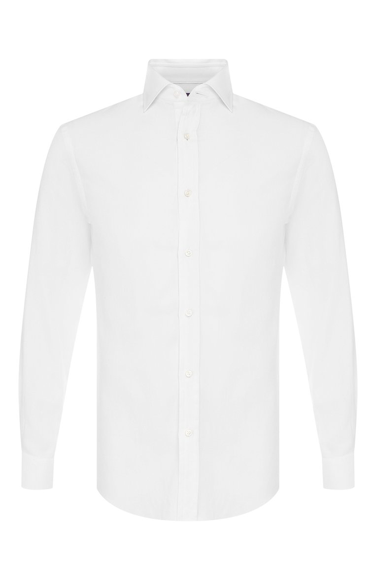 Хлопковая сорочка с воротником кент RALPH LAUREN, арт. 790708717, фото 1