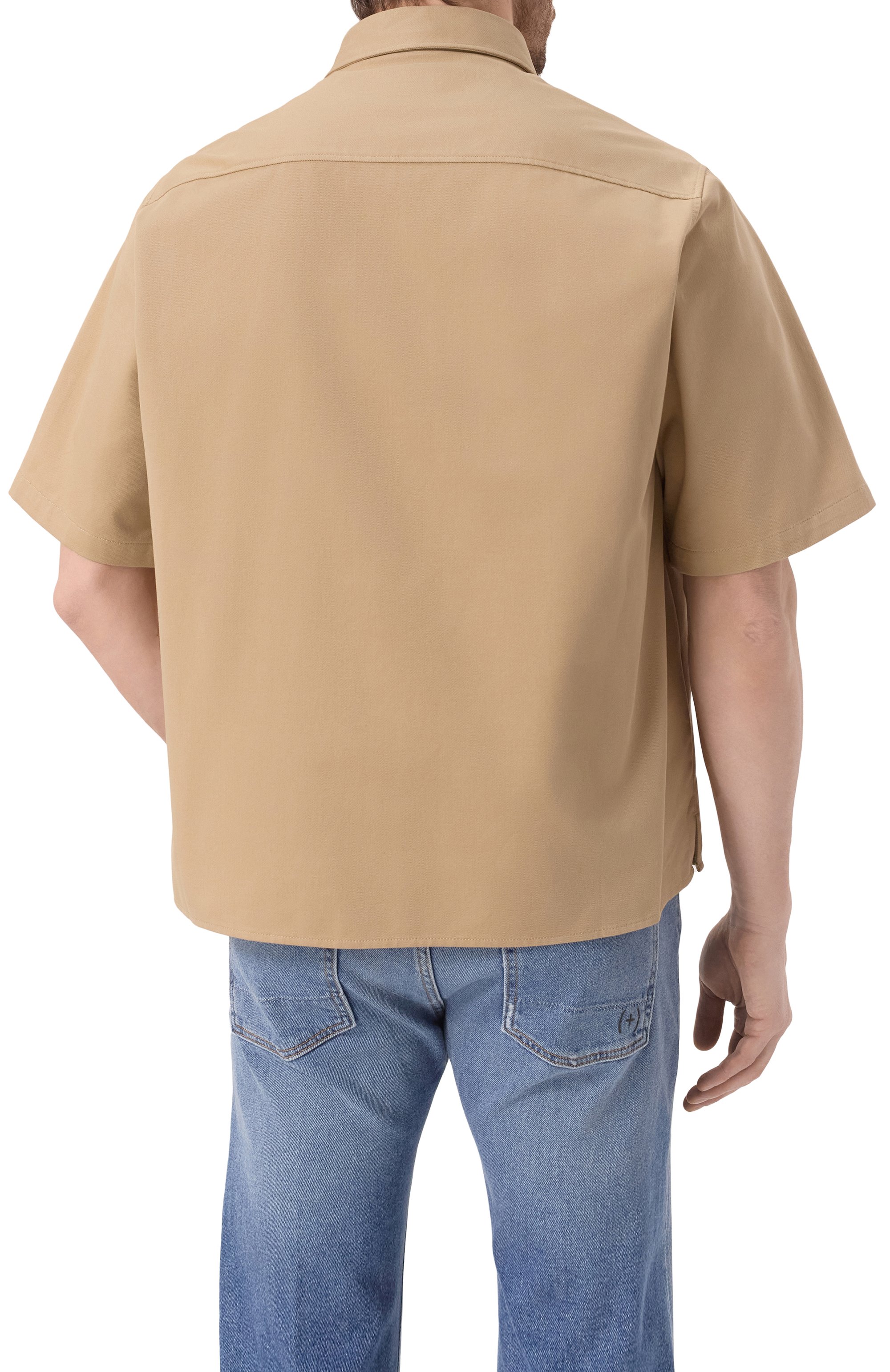 Хлопковая рубашка HUGO BLUE, арт. 50517871, фото 4