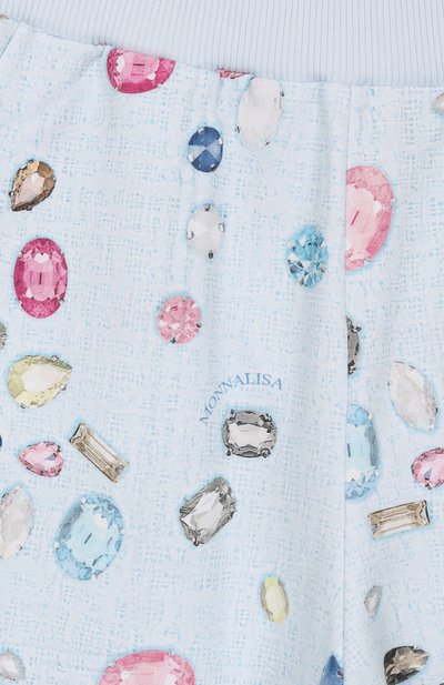 Хлопковые джоггеры MONNALISA, арт. 19F405, фото 3