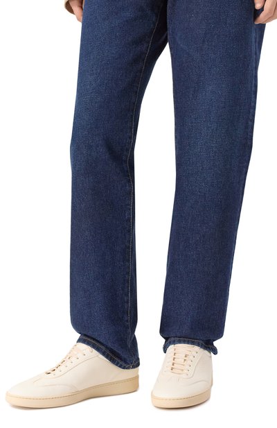 Кожаные кеды KITON, арт. USSA267N0118901, фото 3