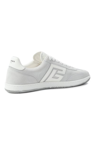 Замшевые кеды swan BALMAIN, арт. FM1VI360/LWSC, фото 5