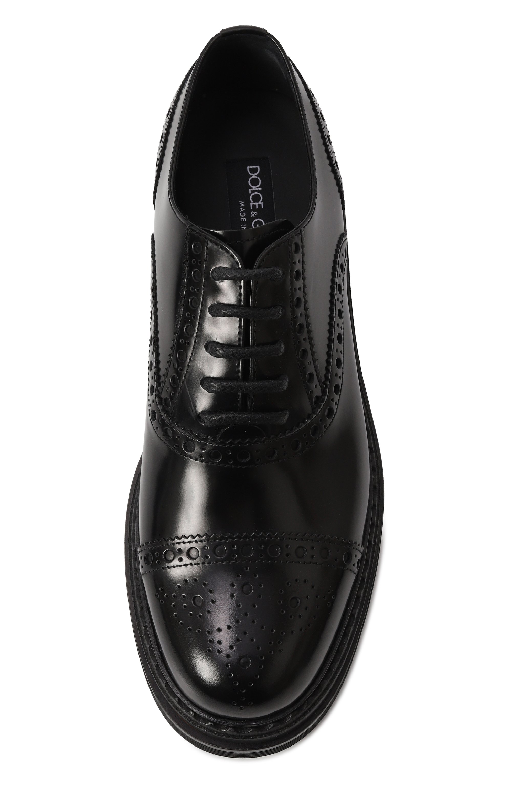 Кожаные оксфорды day classic DOLCE & GABBANA, арт. CN0101/A1203, фото 6