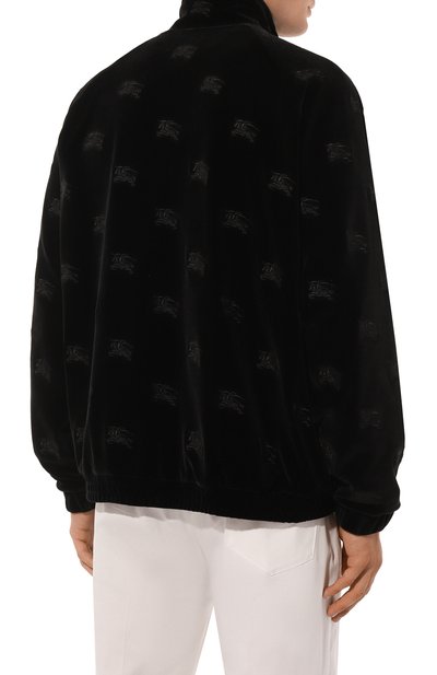 Хлопковая толстовка BURBERRY черного цвета по цене 155000 руб., арт. 8069998, фото 4 Хлопковая толстовка BURBERRY, арт. 8069998, фото 4