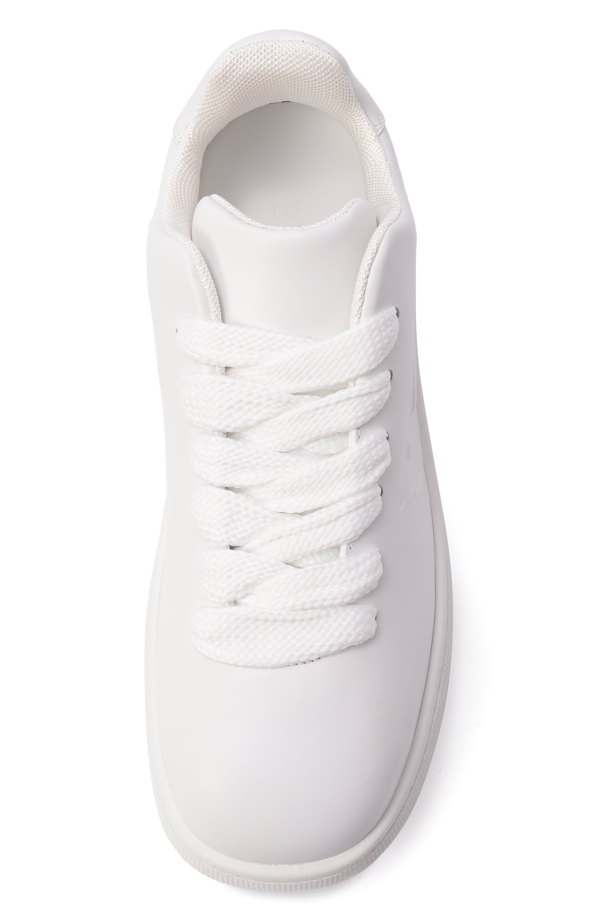 Кожаные кеды box BURBERRY, арт. 8095548, фото 6