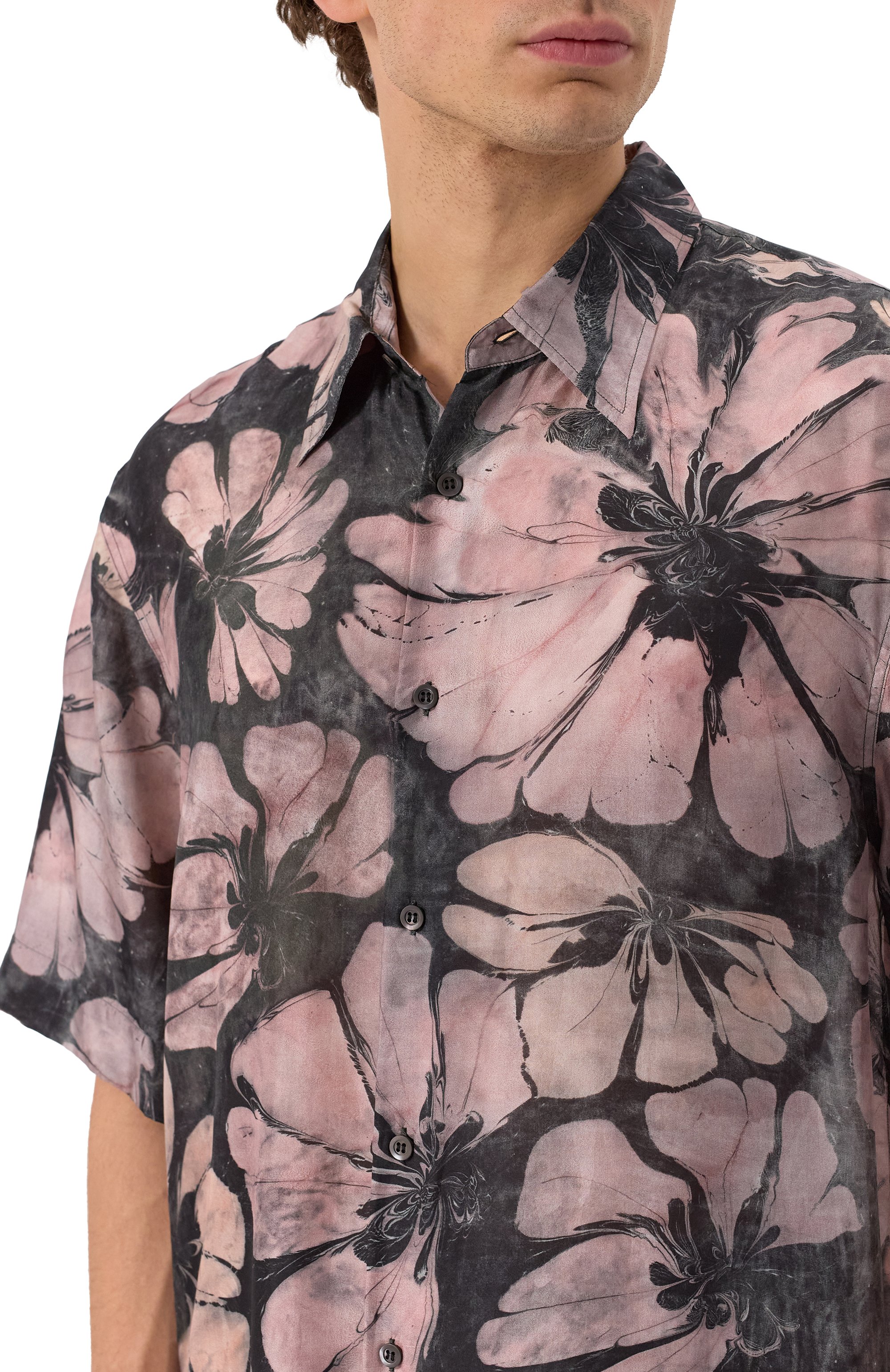 Шелковая рубашка DRIES VAN NOTEN, арт. 251-020700-1202, фото 5