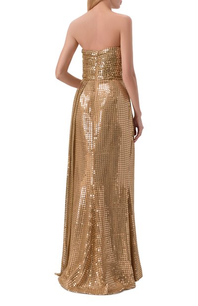 Платье с отделкой пайетками ELIE SAAB, арт. D1209NS26/PA013, фото 3