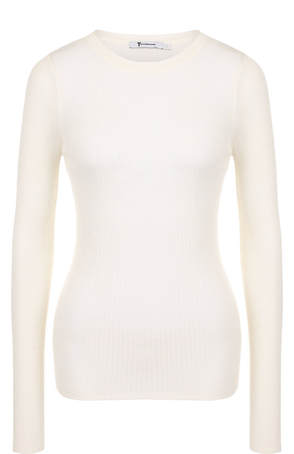 Приталенный шерстяной свитер с длинным рукавом ALEXANDERWANG.T, арт. 4K481036M8, фото 1