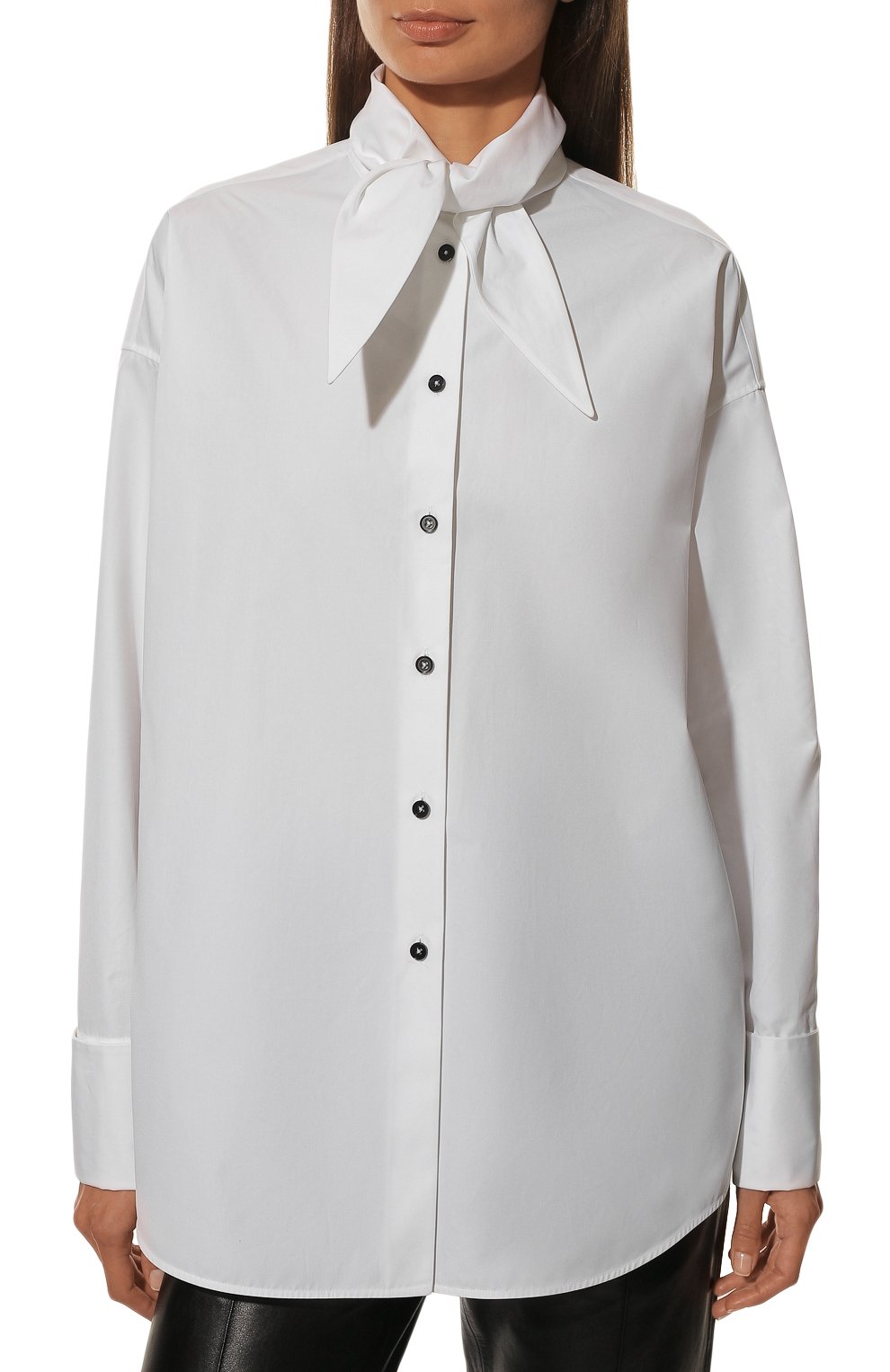 Хлопковая рубашка JIL SANDER, арт. J02DL0009-J45002, фото 3