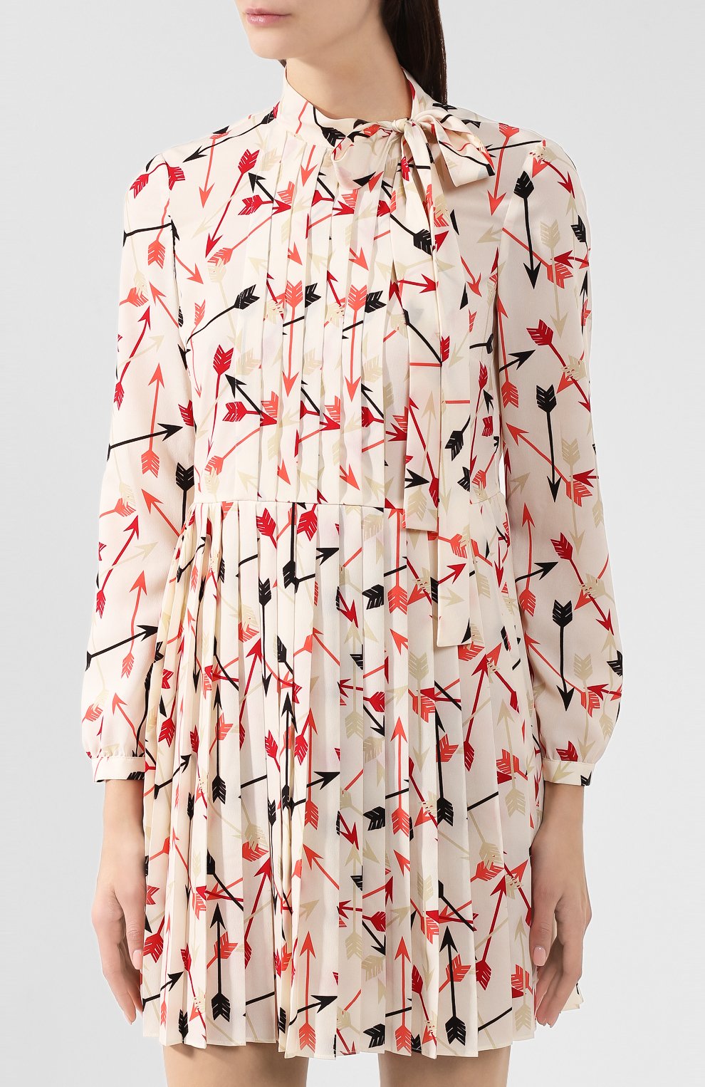 Платье REDVALENTINO белого цвета по цене 71950 руб., арт. SR3VAF90/49S, фото 3 Платье REDVALENTINO, арт. SR3VAF90/49S, фото 3