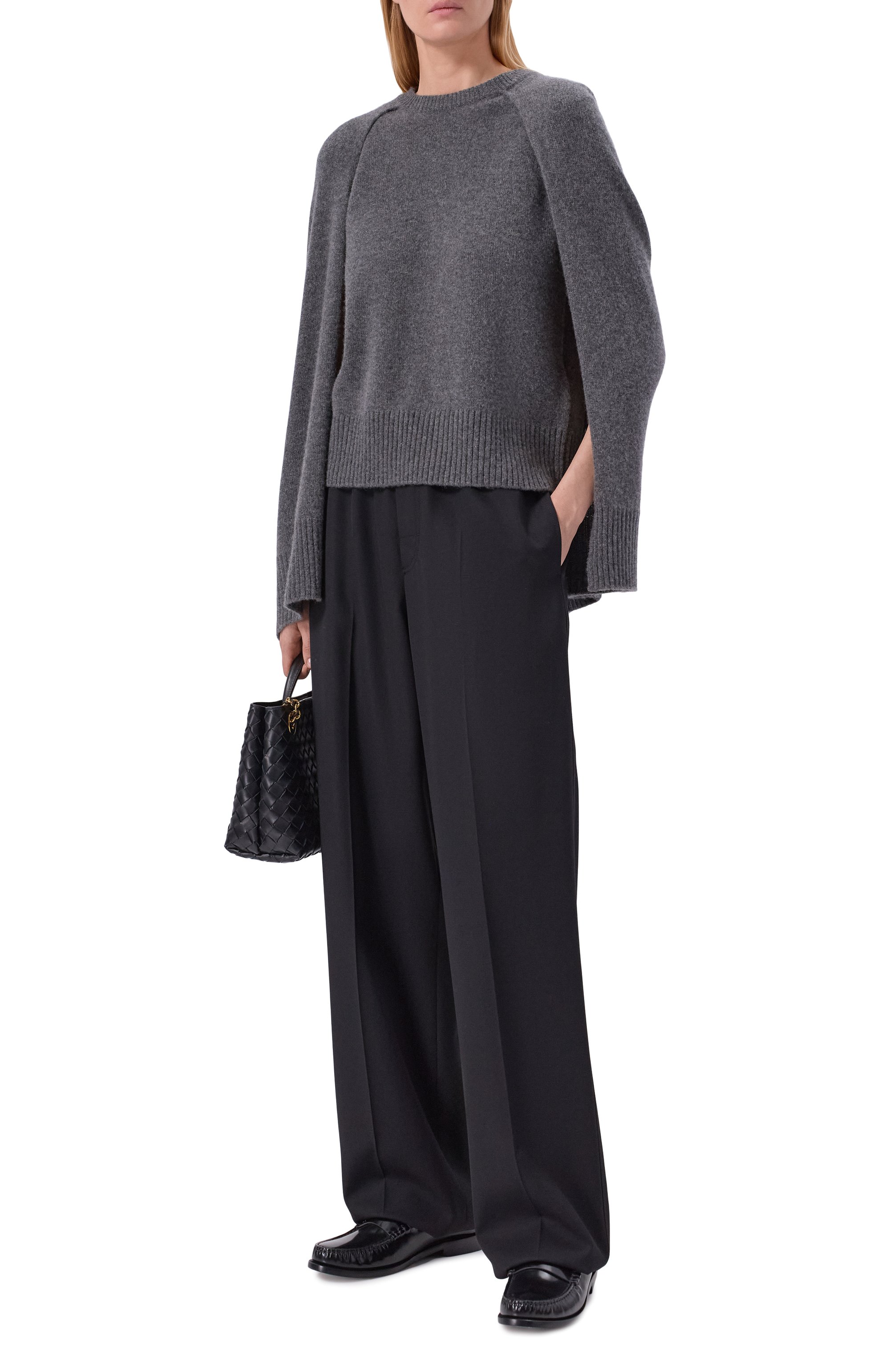Шерстяные брюки BOTTEGA VENETA, арт. 871847/V66I0, фото 2