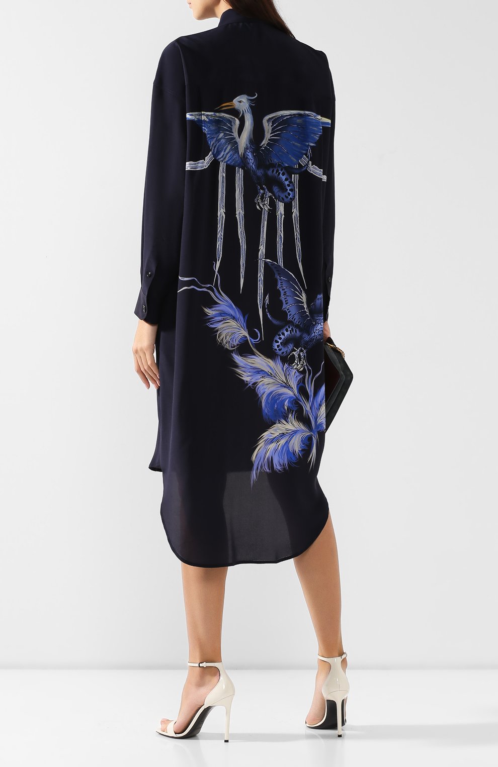 Шелковое платье GIVENCHY, арт. BW20QM125U, фото 2