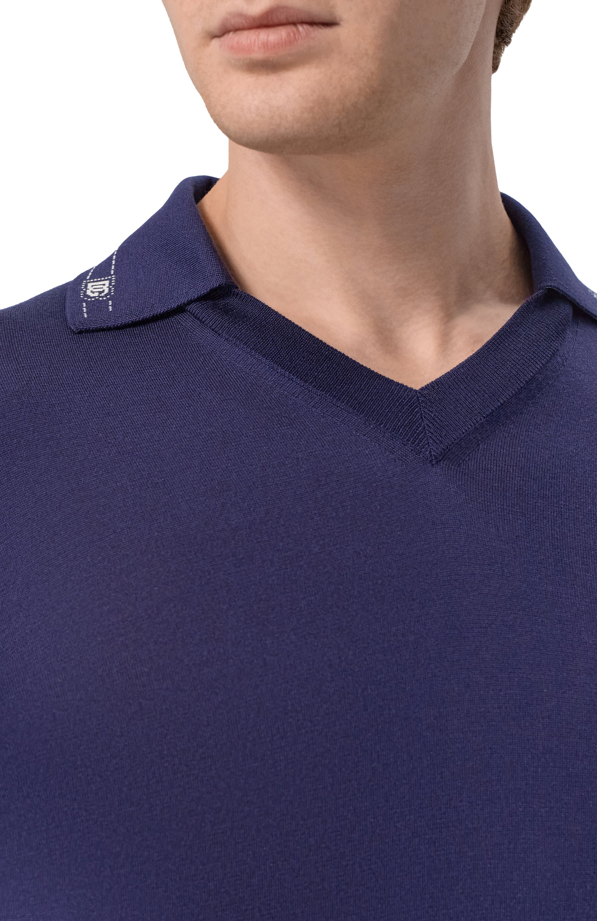 Шелковое поло DOLCE & GABBANA, арт. GXZBAT/JBS0I, фото 5