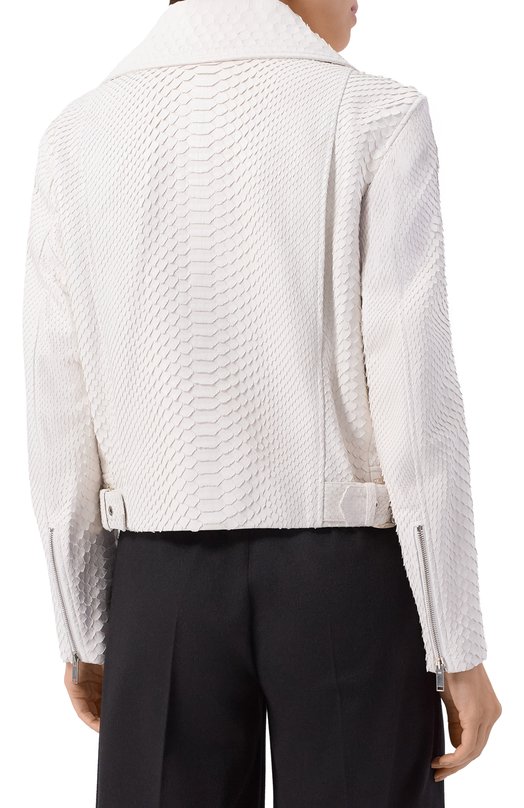 Куртка из кожи питона MVST EXBCK-Y089-3N/YLN006 Белый  EXBCK-Y089-3N/YLN006 Фото 4