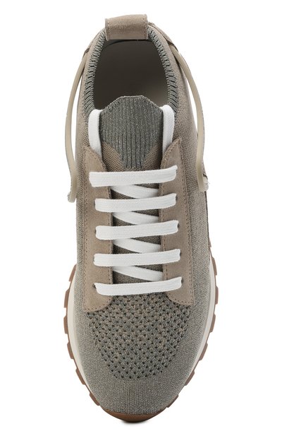 Текстильные кроссовки BRUNELLO CUCINELLI, арт. MZ34G1334, фото 5