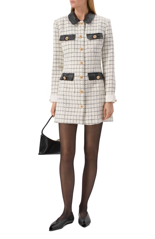 Кожаные балетки Beak Sergio Rossi B13180/MMVN13 Чёрный  B13180/MMVN13 Фото 3