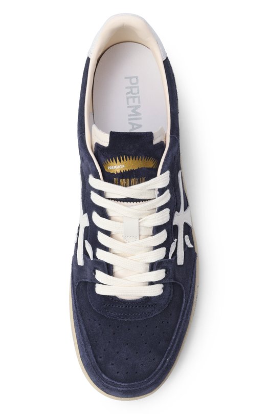 Замшевые кеды Bskt Clay Premiata BSKTCLAY/VAR 7708 Синий  BSKTCLAY/VAR 7708 Фото 5